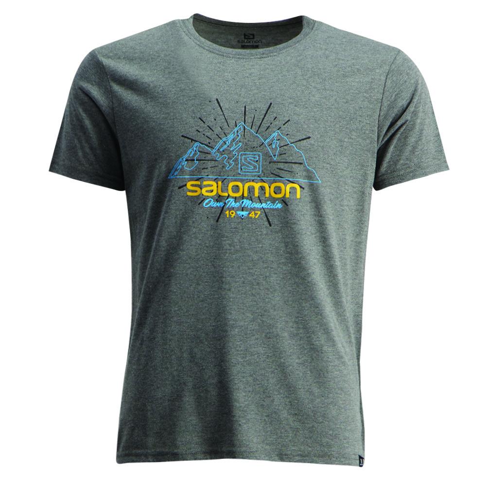 Salomon Singapore Kids T-shirts - ATLAS SS B Black | 39421-FBLE